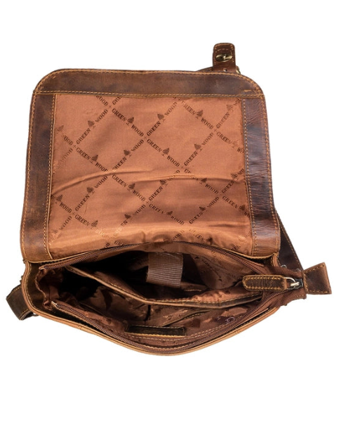 The Rowville Unisex Leather Messanger Bag