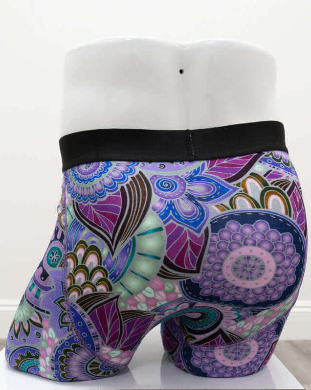 Royale Peacock Bamboo Boxer Briefs 🍁
