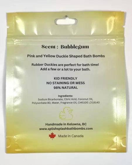 Rubber Ducky Mini Bath Bombs 🍁