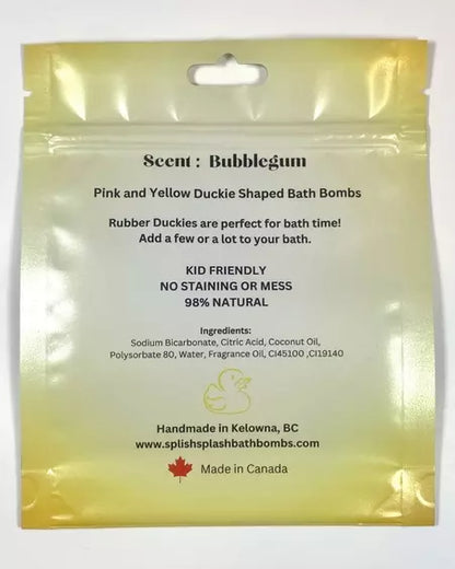 Rubber Ducky Mini Bath Bombs 🍁