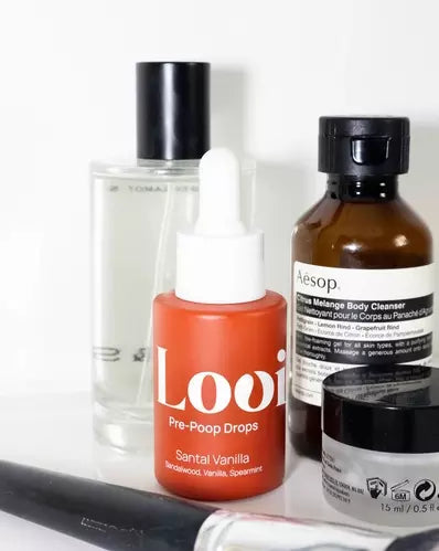 Pre-Poop Toilet Drops (Santal Vanilla) 🍁