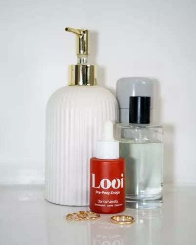 Pre-Poop Toilet Drops (Santal Vanilla) 🍁