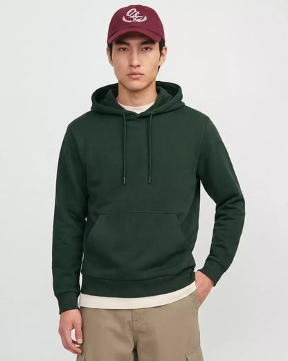 The Bradley Pullover Hoodie: Scarab Green