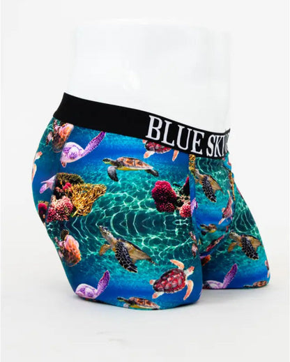 Sea Turtle Men's Bamboo Boxer Briefs 🍁