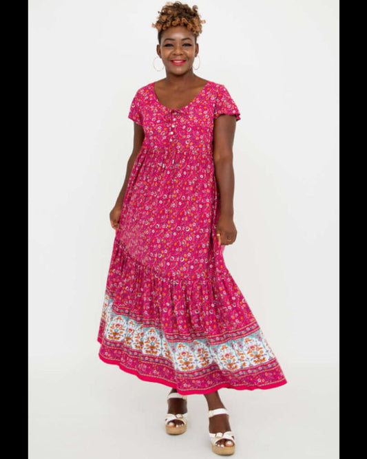 The Sharpie Miracle Long Dress 🍁