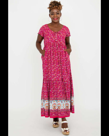 The Sharpie Miracle Long Dress 🍁