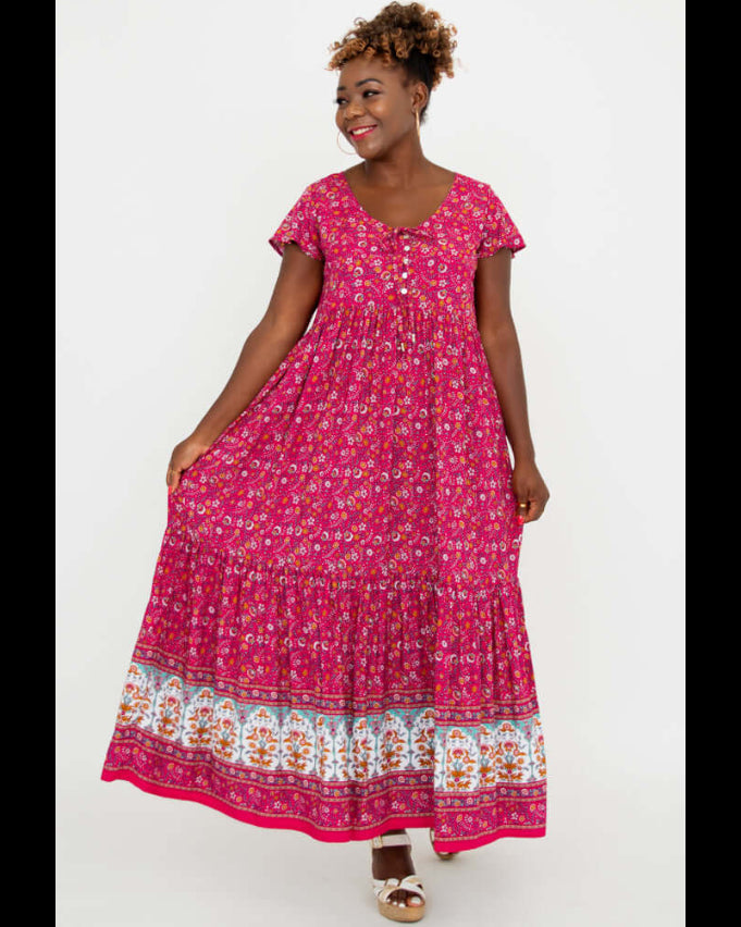 The Sharpie Miracle Long Dress 🍁