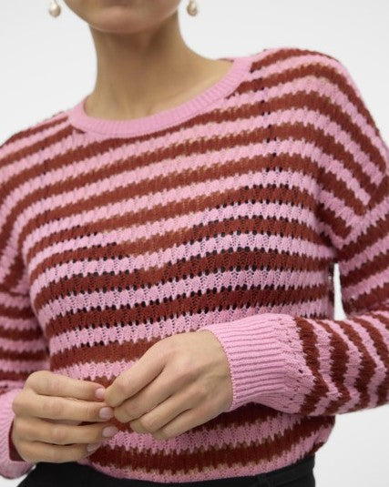 The Spring Open Knit Sweater