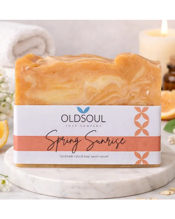 Spring Sunrise Natural Soap 🍁
