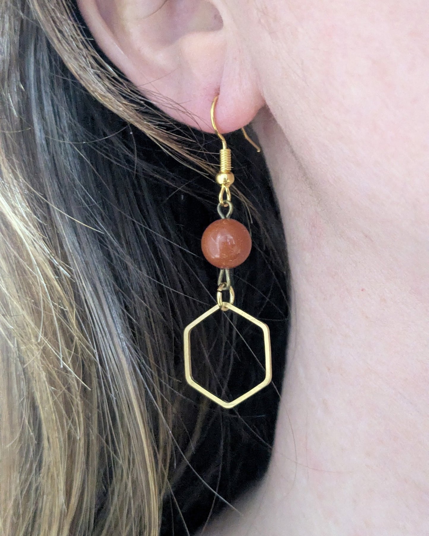 Stonehart Red Jasper Earrings