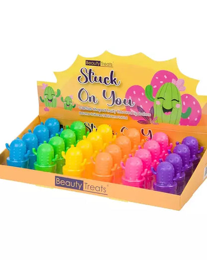 Stuck On You Cactus Lip Balm - 6 FLAVORS