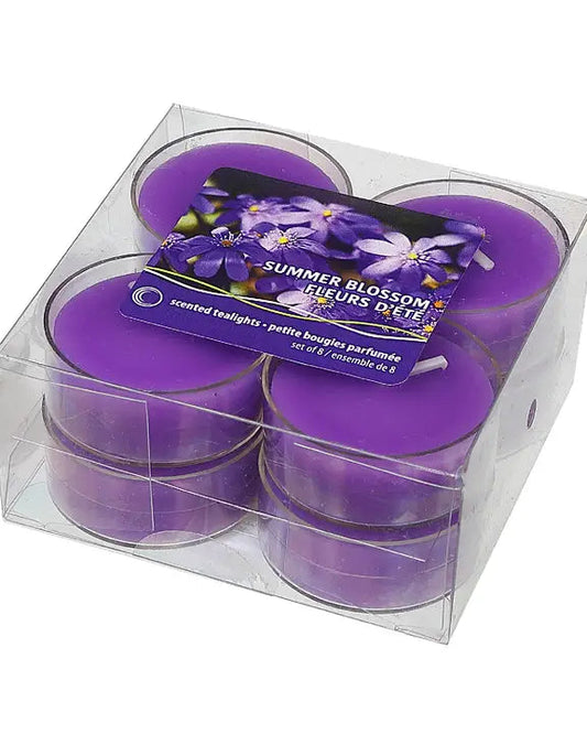 Summer Blossom Tealight Candles