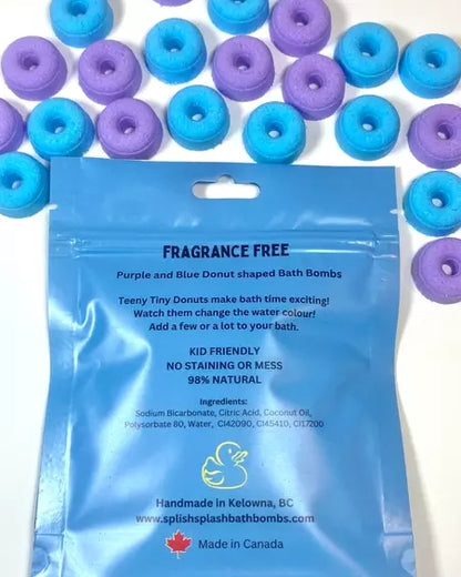 Teeny Donuts Mini Bath Bombs 🍁