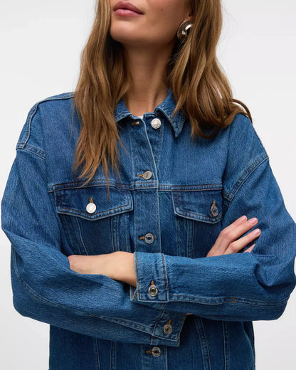 The Tessa Oversized Denim Jacket