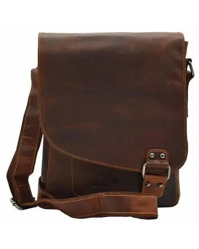 Torquay Unisex Leather Crossbody Bag: 2 COLORS