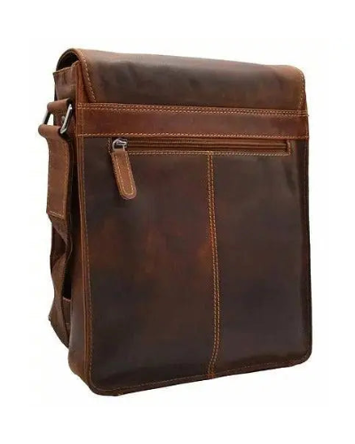 Torquay Unisex Leather Crossbody Bag: 2 COLORS