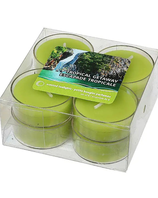 Tropical Getaway Tealight Candles