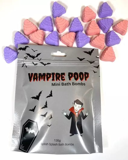 Vampire Poop Mini Bath Bombs 🍁