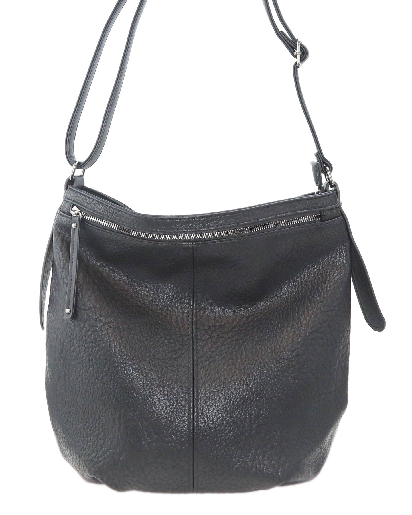 Vegan Leather Hobo Crossbody Bag - 2 COLORS 🍁