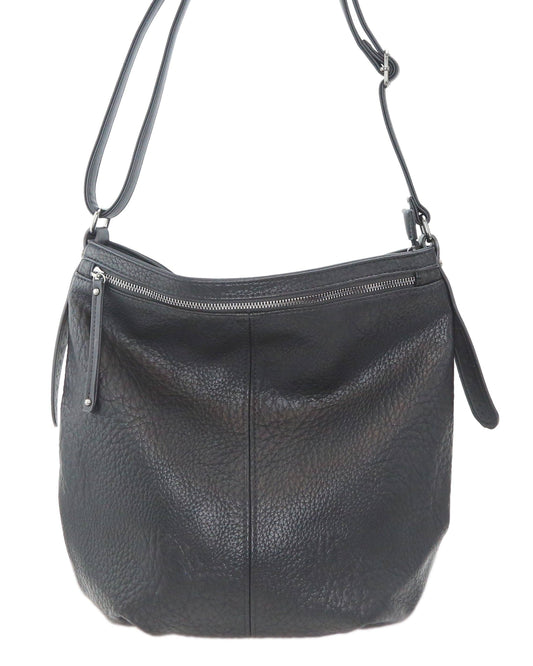 Vegan Leather Hobo Crossbody Bag - 2 COLORS 🍁