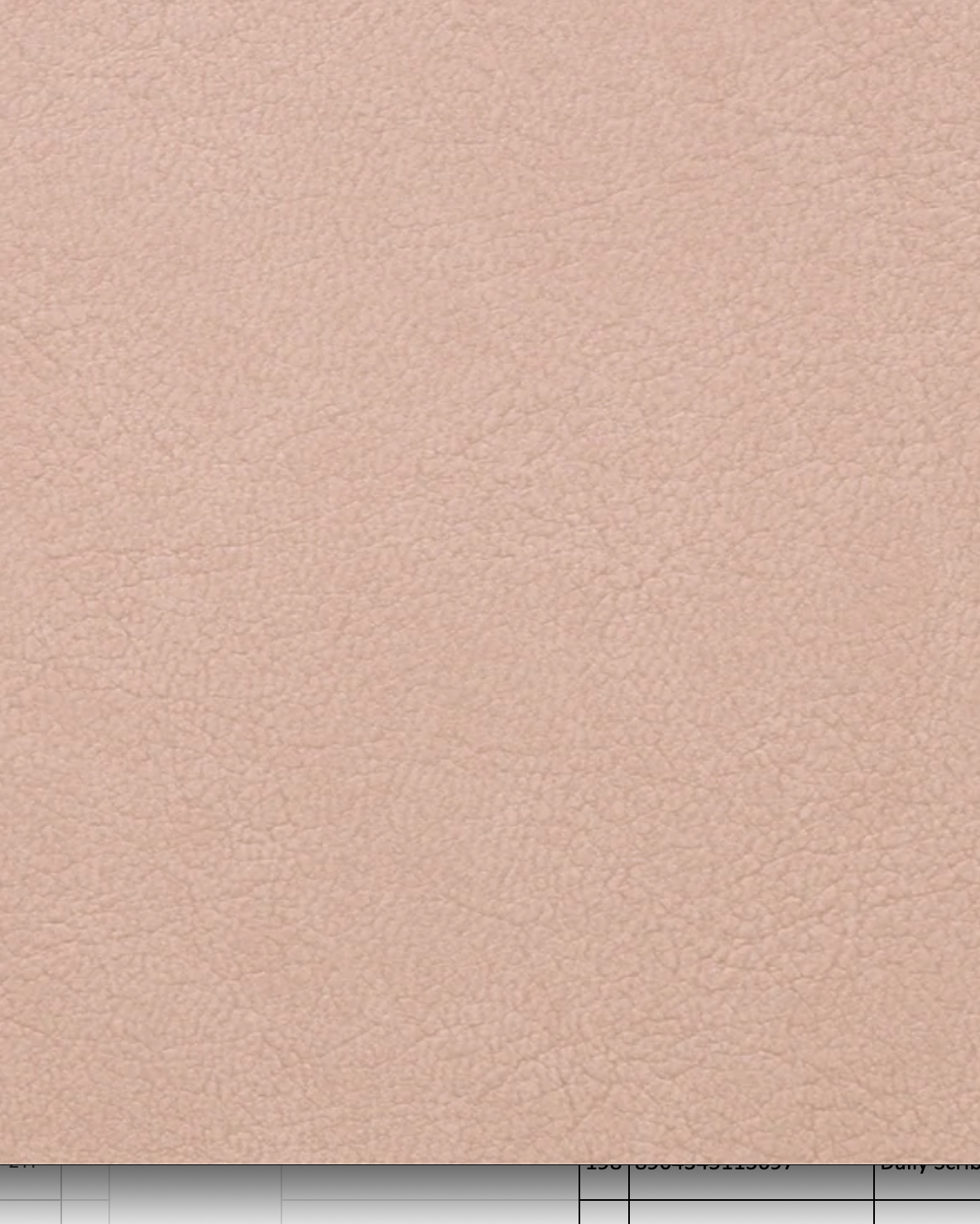 Vegan Leather Lined Notebook - 4 COLORS 🍁