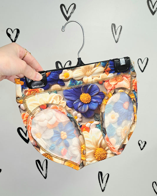 The Violet Crochet Hipster Bamboo Underwear 🍁