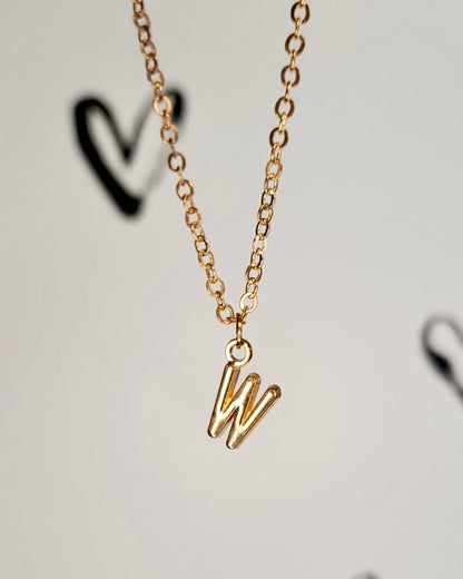 Gold Initial Necklace