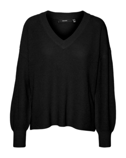 The Zia V-neck Knitted Sweater