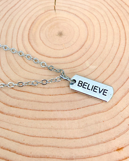 believe necklace