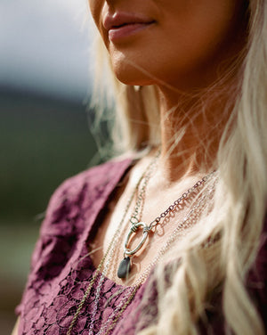 limited edition: eternity stone necklace