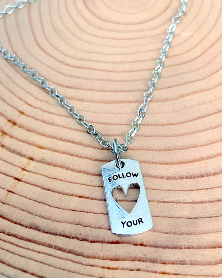 follow your heart necklace