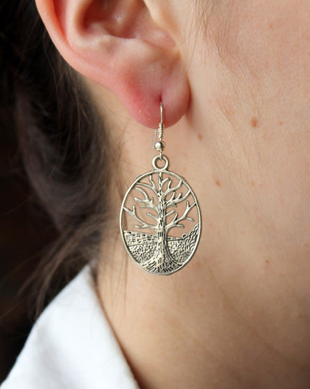 Paparazzi tree of deals life earrings