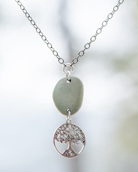 silver tree of life necklace